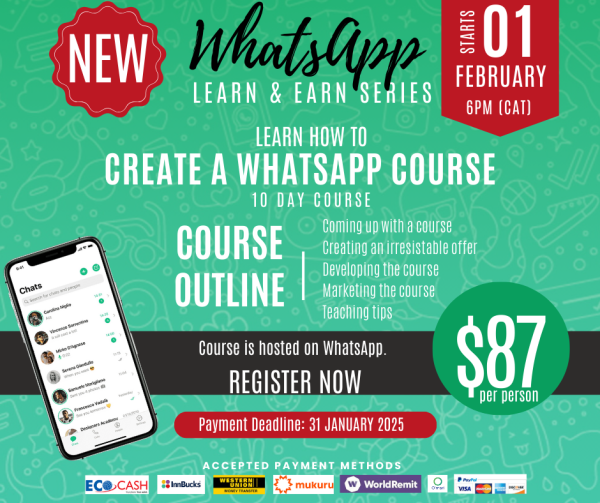 WhatsApp Course Creator Training