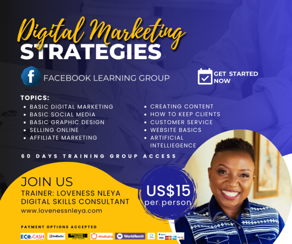 Digital Marketing Strategies for Growth (Facebook Group Training)