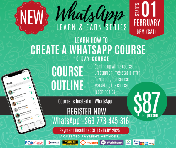 WhatsApp Course Creator Training